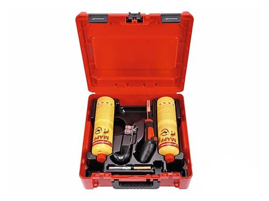 SUPER FIRE 4 HOT Kit saldatura con bombole gas